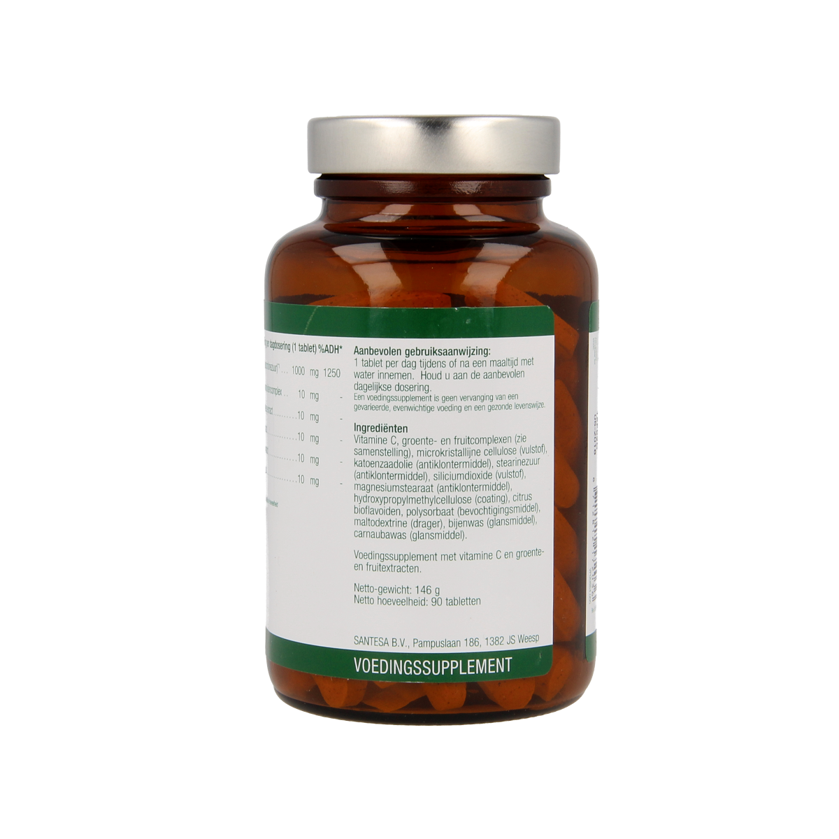 Essential Organics Vitamine C 1000mg 90.00 Tabletten