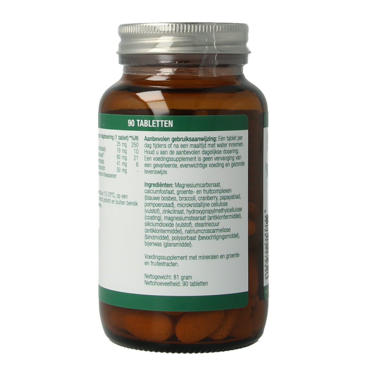 Essential Organics Zink 25mg 90.00 Tabletten