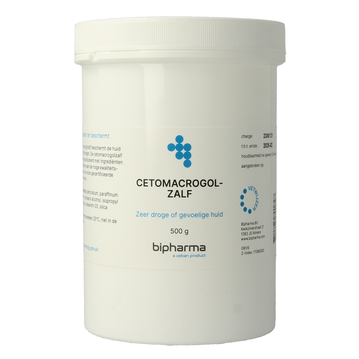 Bipharma Cetomacrogolzalf FNA 500.00 Gram