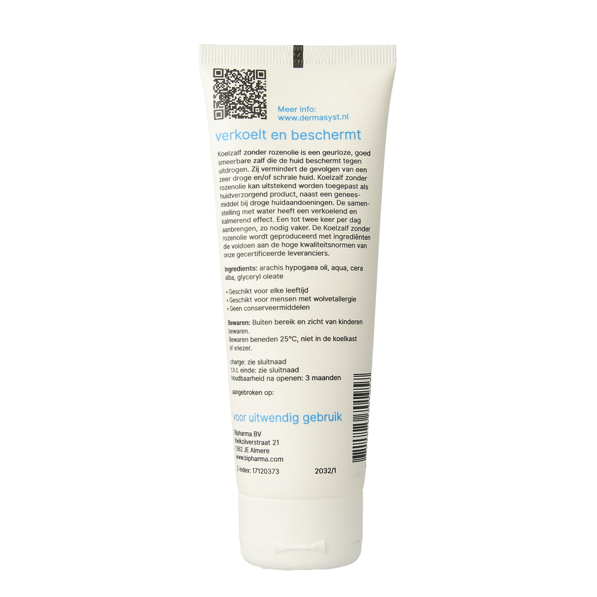 Bipharma Koelzalf zonder rozenolie losse tube 100.00 Gram