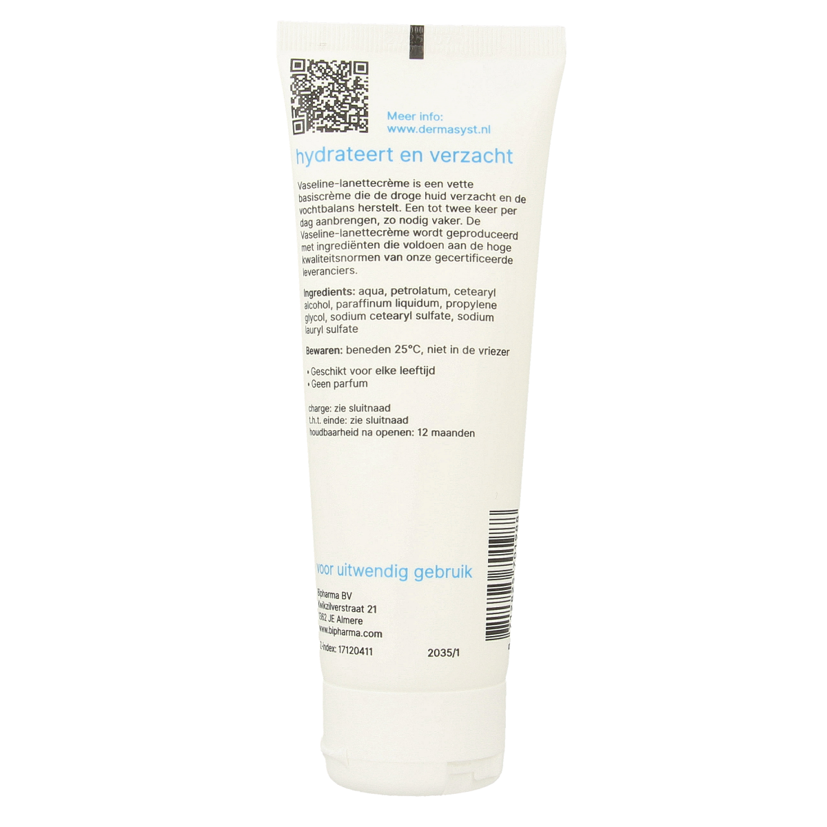 Bipharma Vaseline-lanettecreme losse tube 100.00 Gram