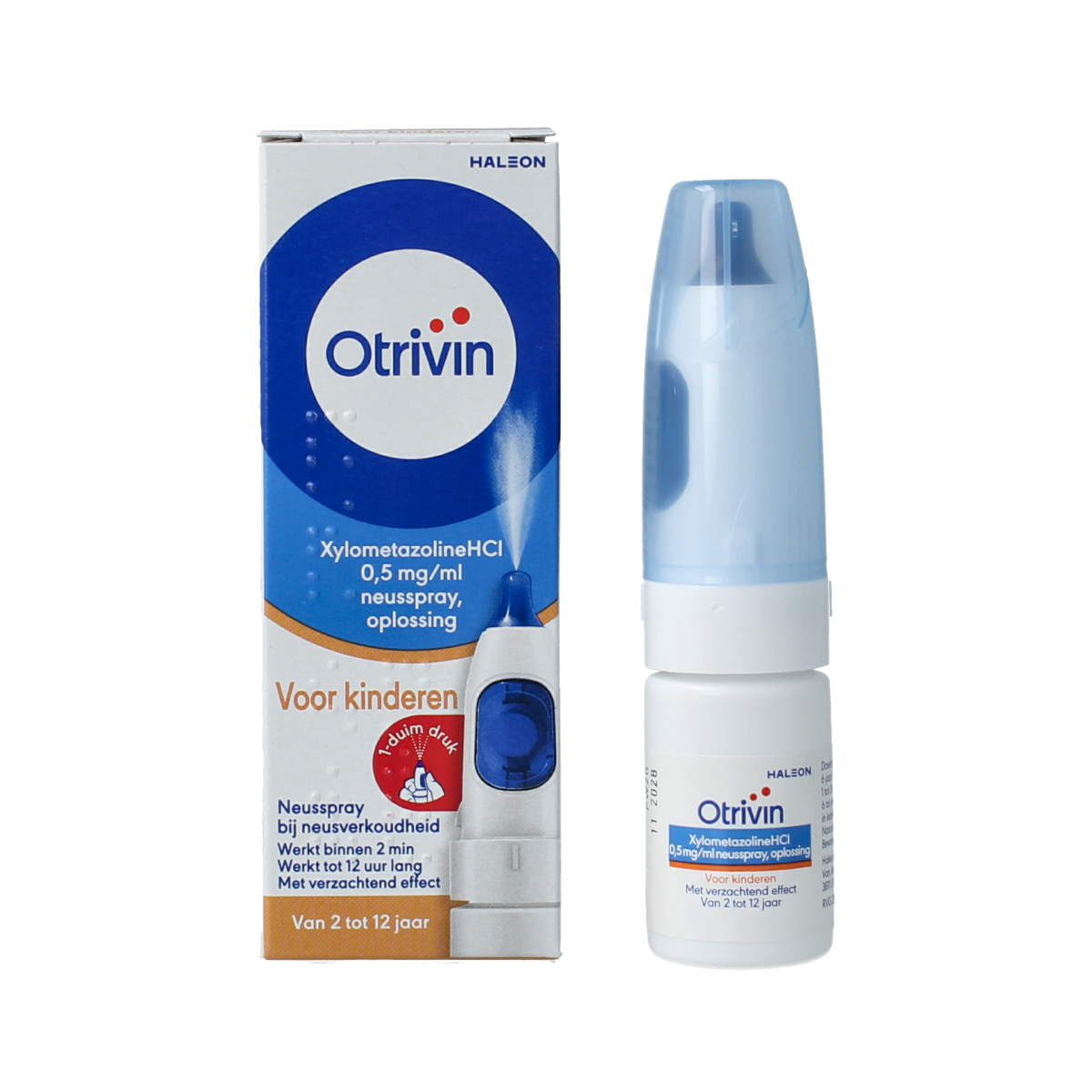 Otrivin Spray 0.5mg verzachtend kind 2 - 12 jaar 10.00 Milliliter