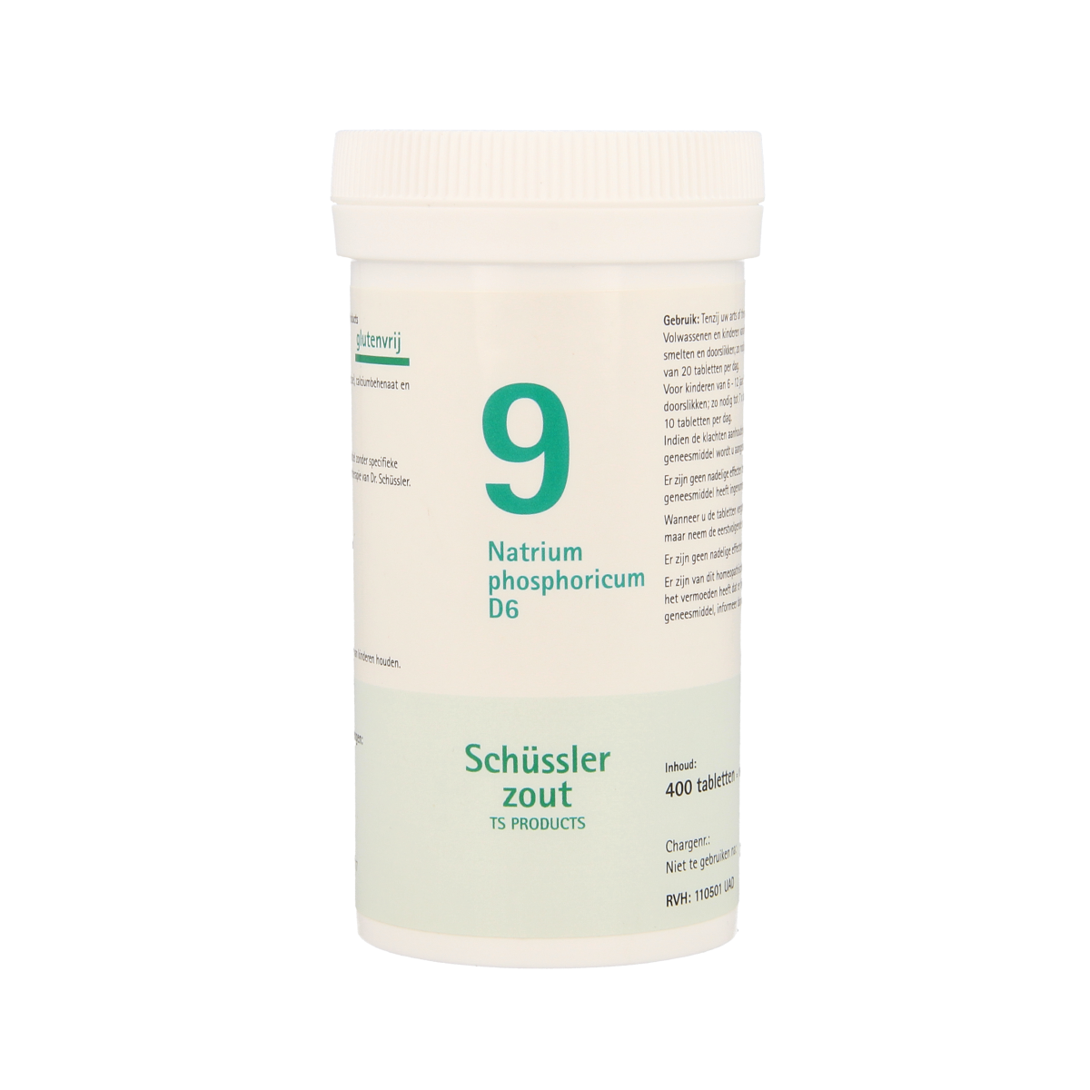 Pflüger Natrium phosphoricum 9 D6 Schussler 400.00 Tabletten