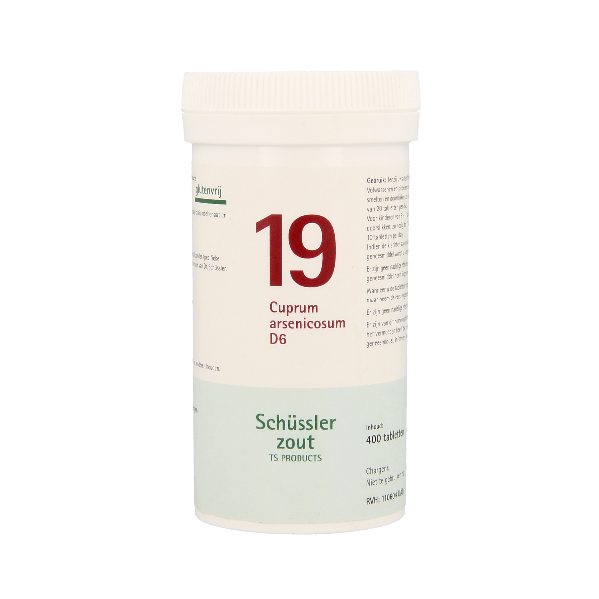 Pflüger Cuprum arsenicosum 19 D6 Schussler 400.00 Tabletten