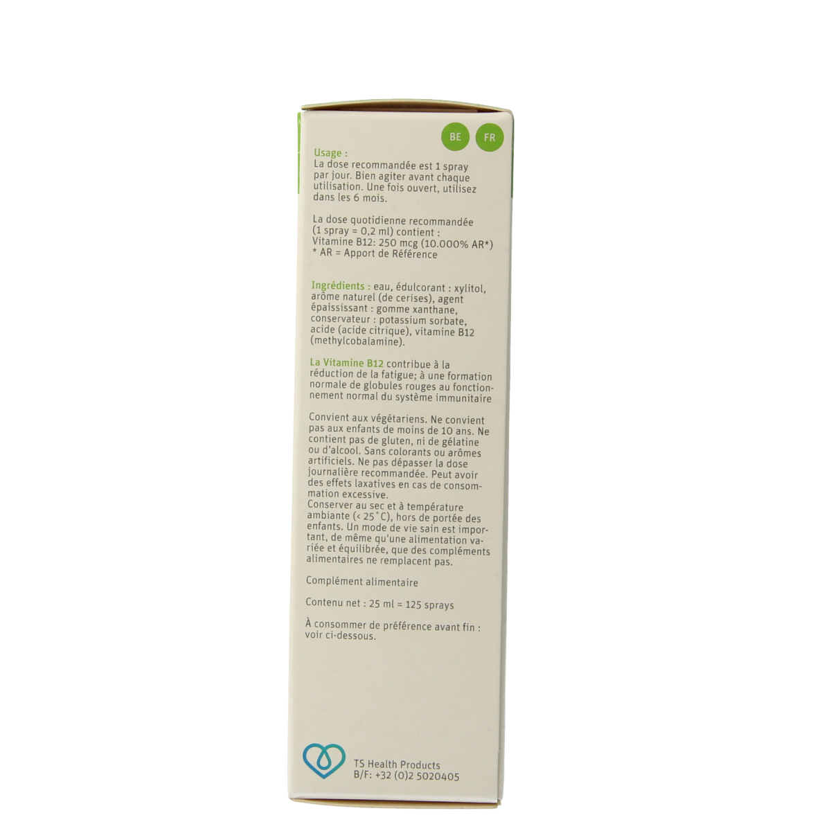 TS Choice Vitaminespray vitamine B12 25.00 Milliliter