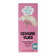 Cruydhof Sambucus nigra herb/gewone vlier bio 50.00 Milliliter