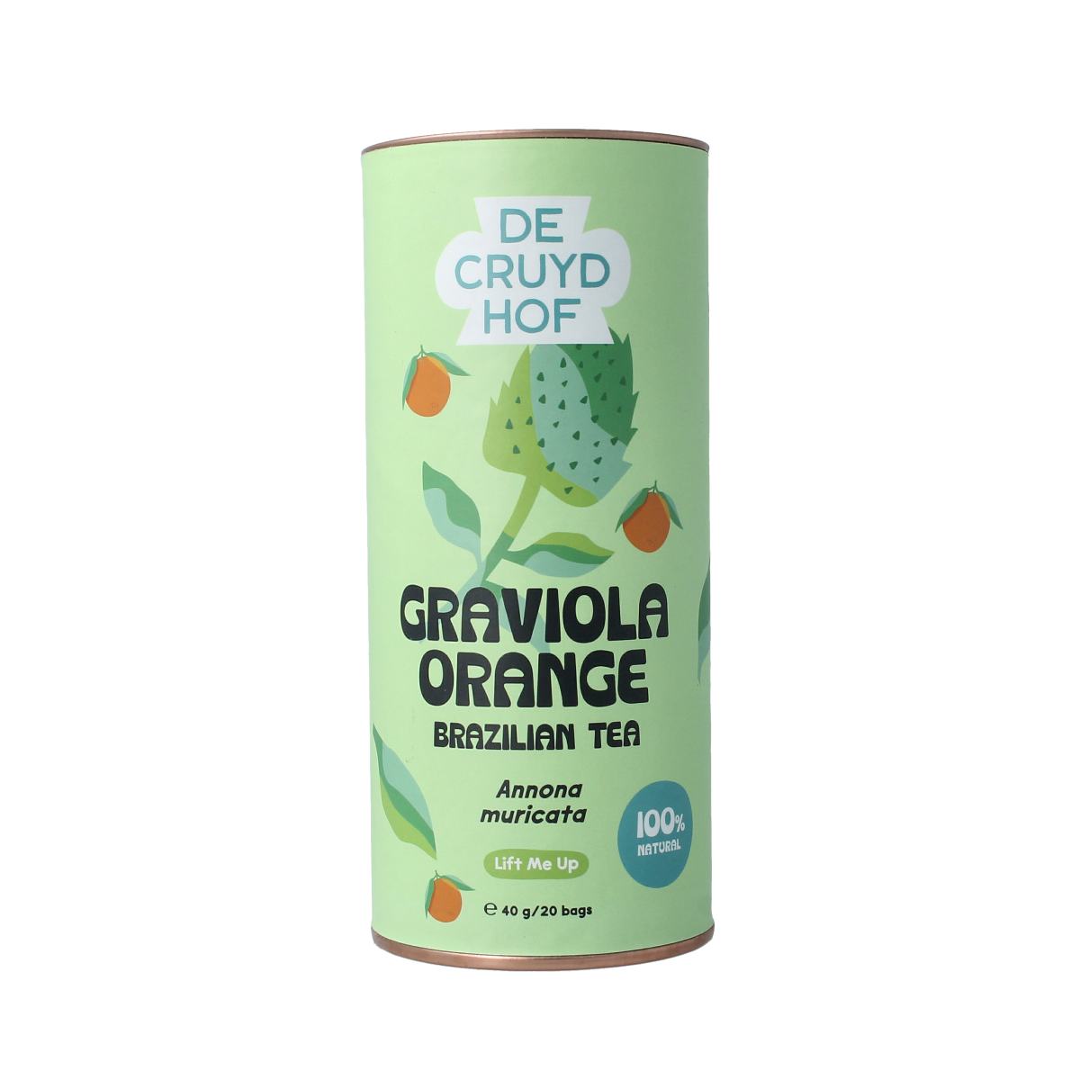 Cruydhof Thee graviola / orange 20.00 Stuks