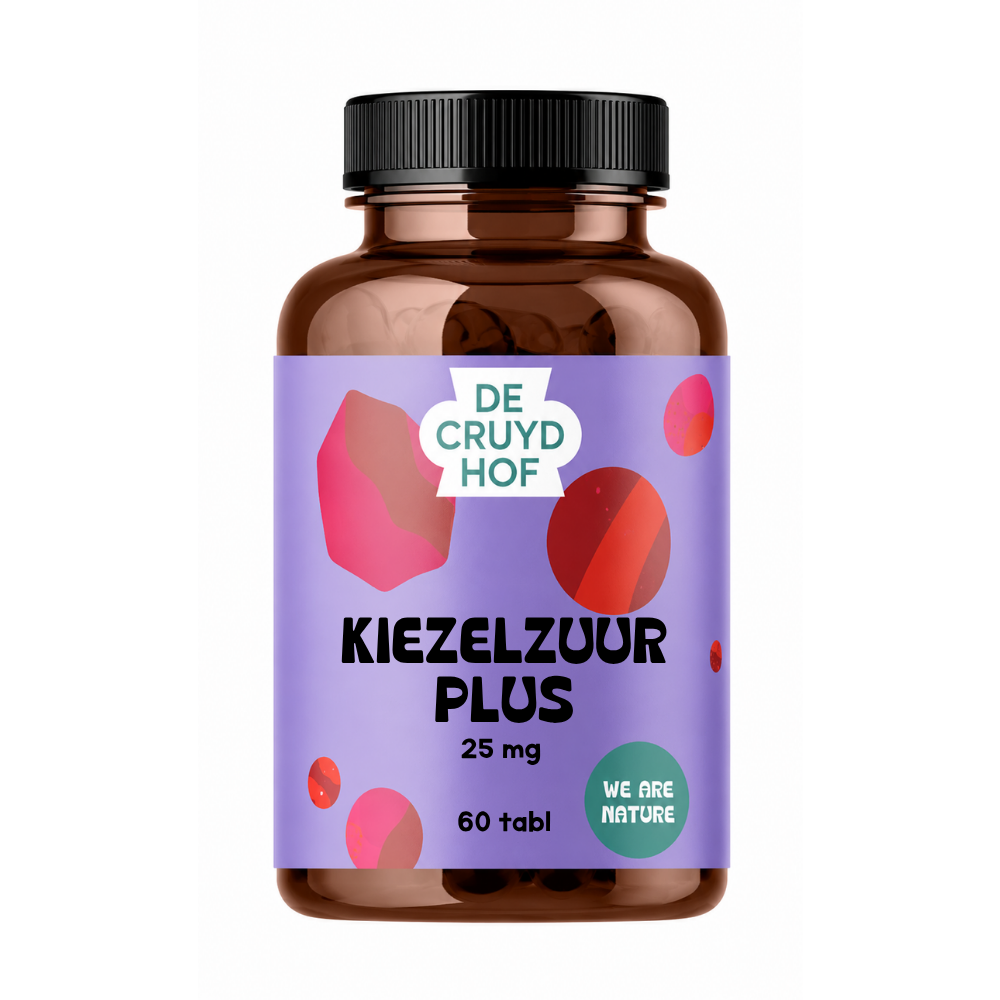 De Cruydhof Kiezelzuur plus 60.00 Tabletten