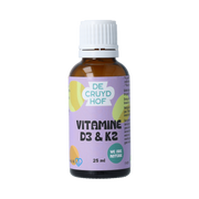 De Cruydhof De Cruydhof Vitamine D3 & K2, 25 ml 25.00 Milliliter