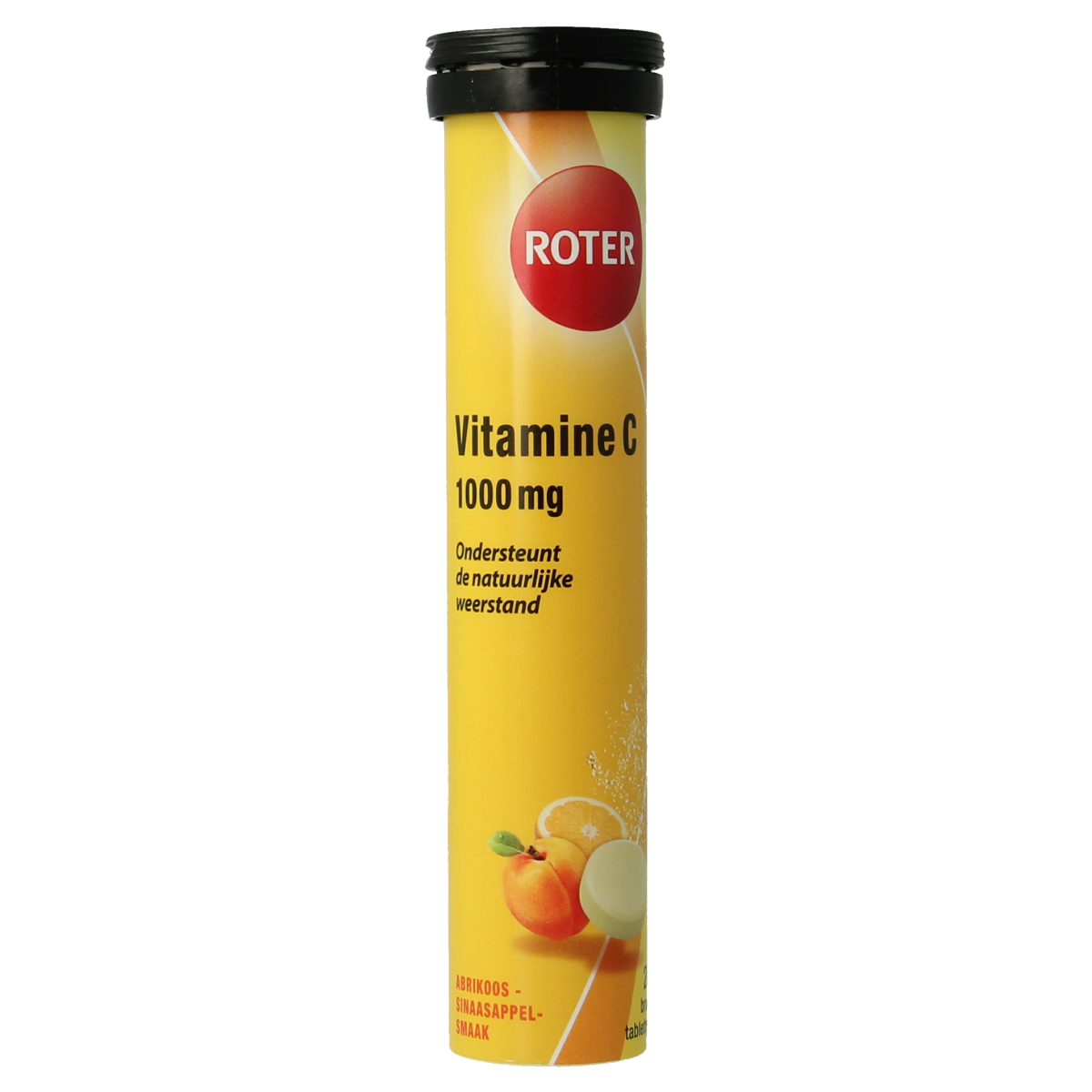 Roter Bruistabletten abr. sin. vit C 20.00 Bruistabletten