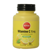 Roter Vitamine C 70 mg suikervrij 300.00 Kauwtabletten