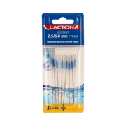 Lactona Easydent A 2.5-5mm zonder houdertje 8.00 Stuks
