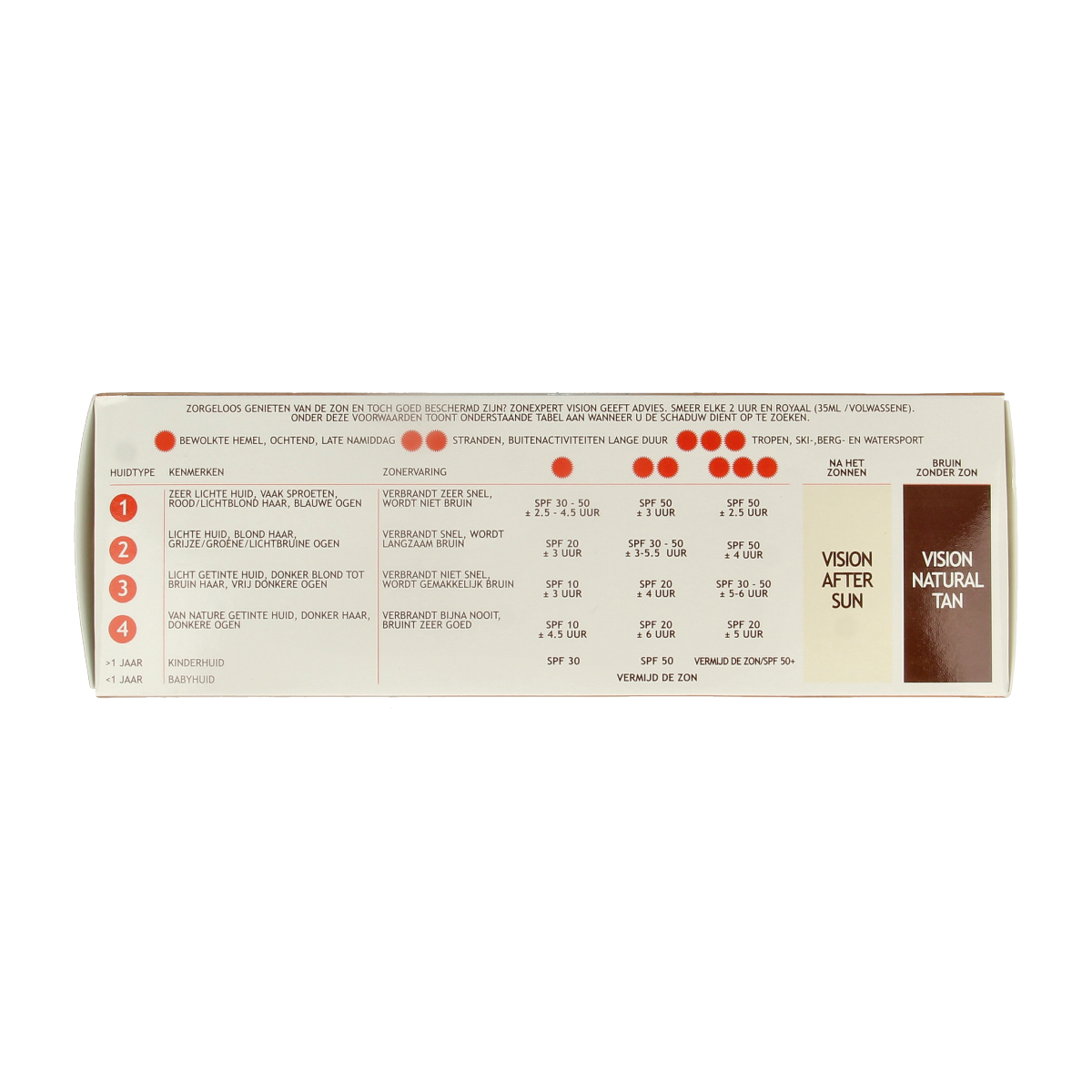 Vision Natural tan 135.00 Milliliter