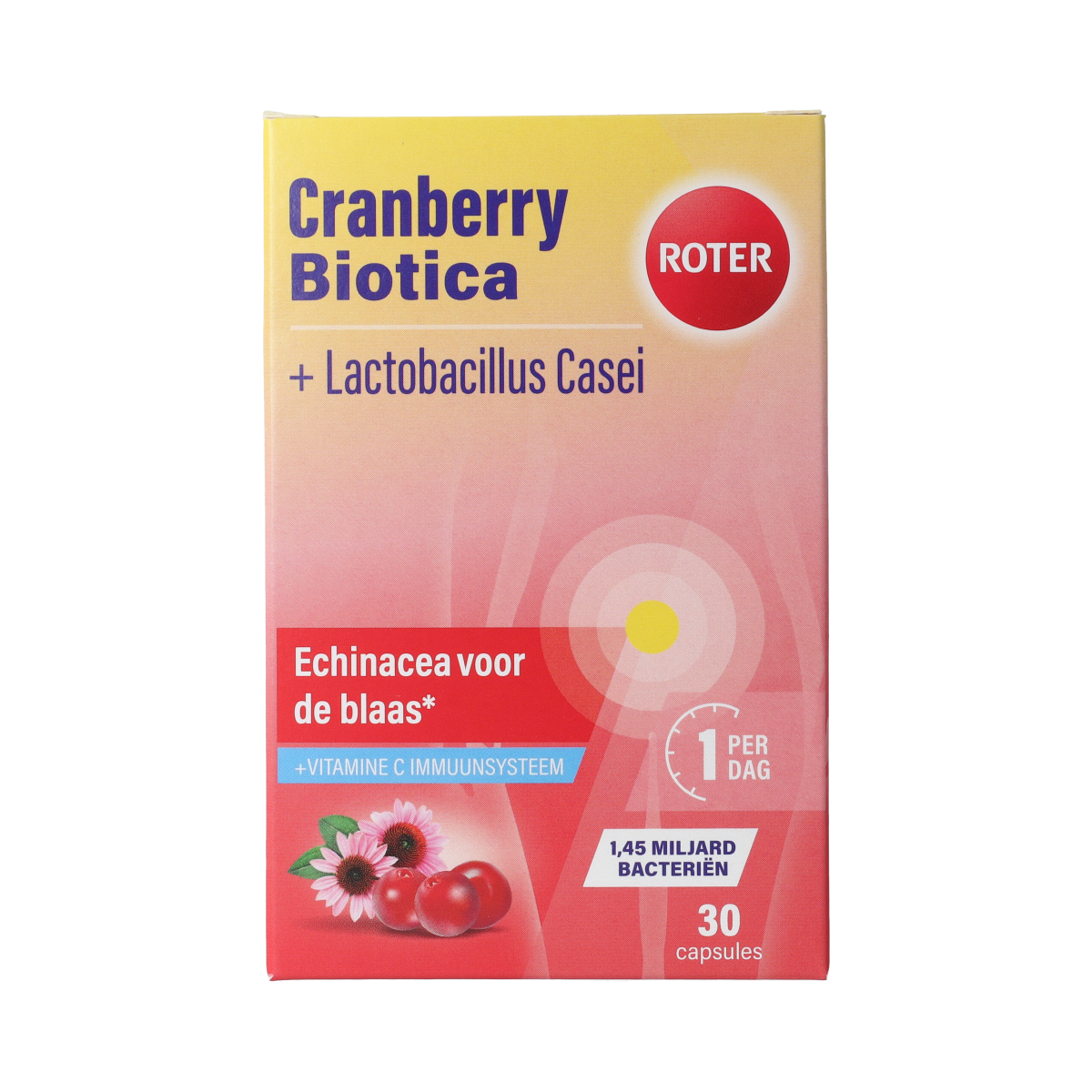 Roter Cranberry & probiotica 30.00 Capsules