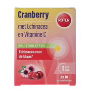 Roter Cranberry vitamine C & echinacea duopack 20.00 Bruistabletten