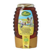 de Traay Bloemenhoning knijpfles bio 250.00 Gram