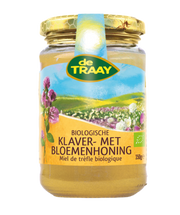 de Traay Klaver- met bloemenhoning bio 350.00 Gram
