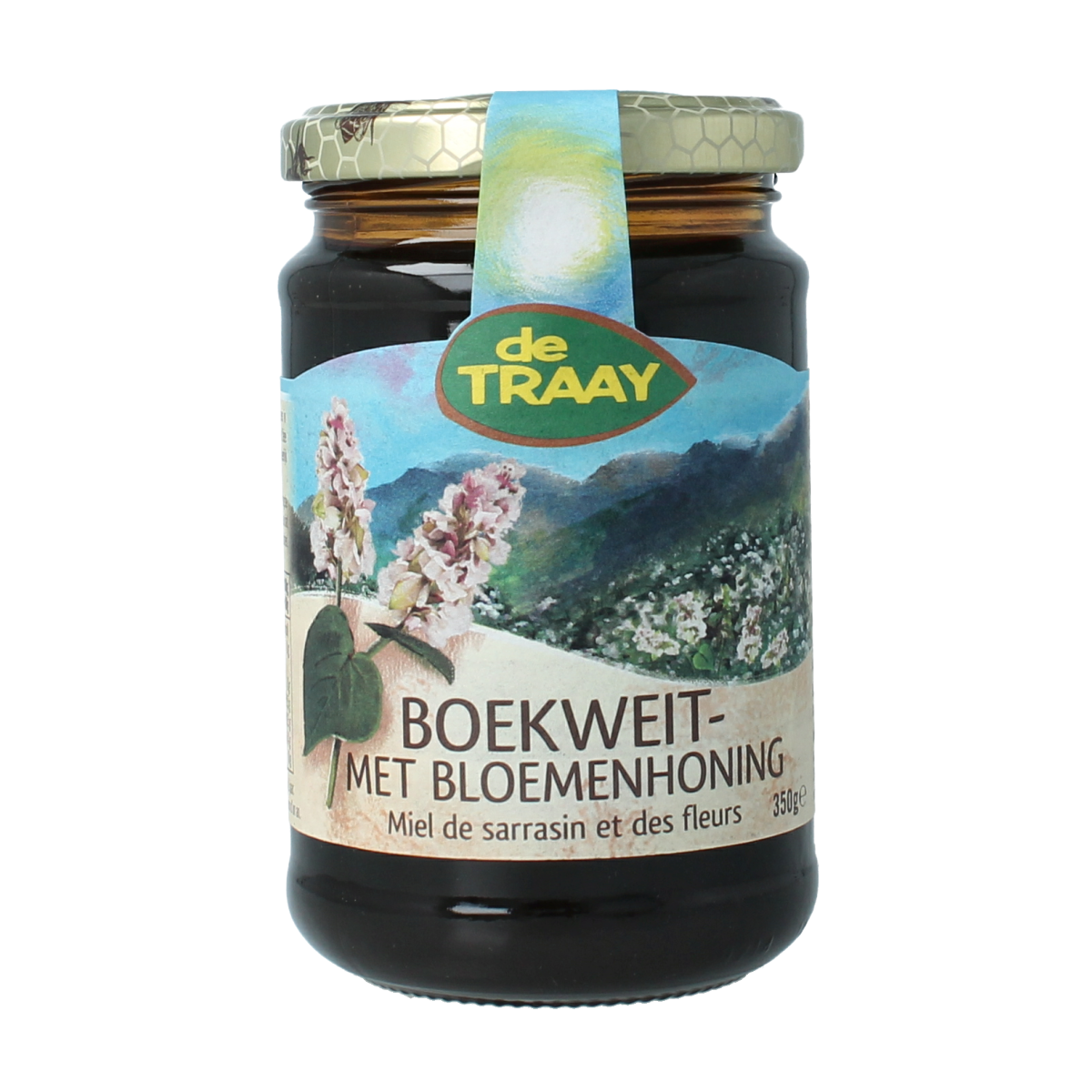 de Traay Boekweit met bloemenhoning 350.00 Gram