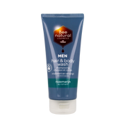 Traay Bee Honest Hair & body wash men rozemarijn 200.00 Milliliter