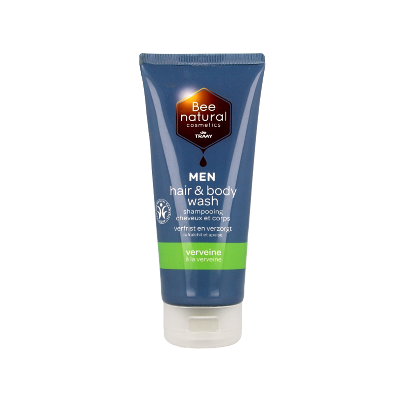 Traay Bee Honest Hair & body wash men verveine 200 Milliliter