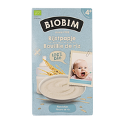 Biobim Baby rijstpapje 4 maanden bio 200 Gram