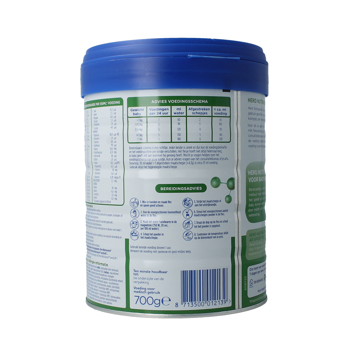 Hero Nutrasense comfort+ AR 1 (0-6mnd) 700.00 Gram