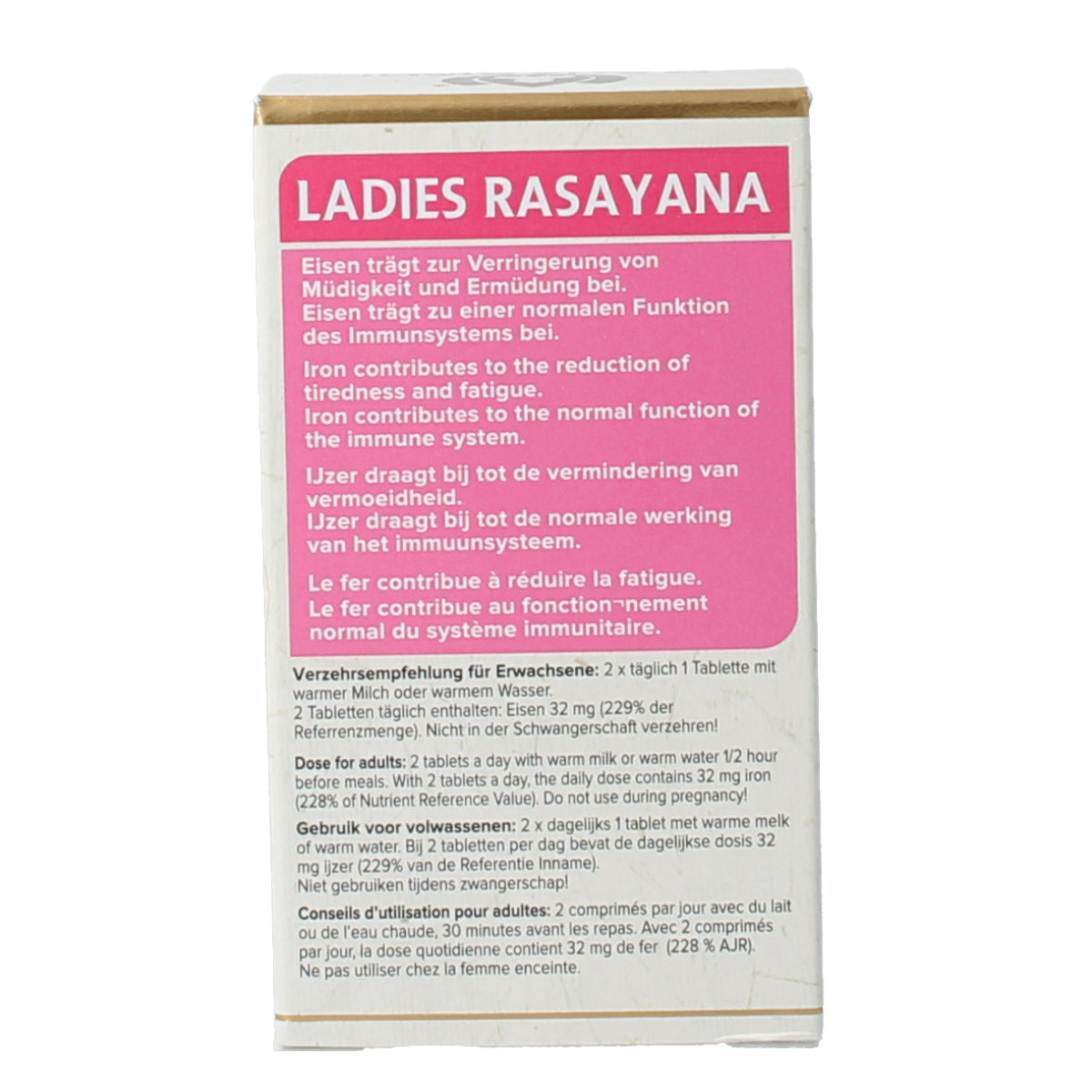 Maharishi Ayurv Vrouwen rasayana 60.00 Tabletten