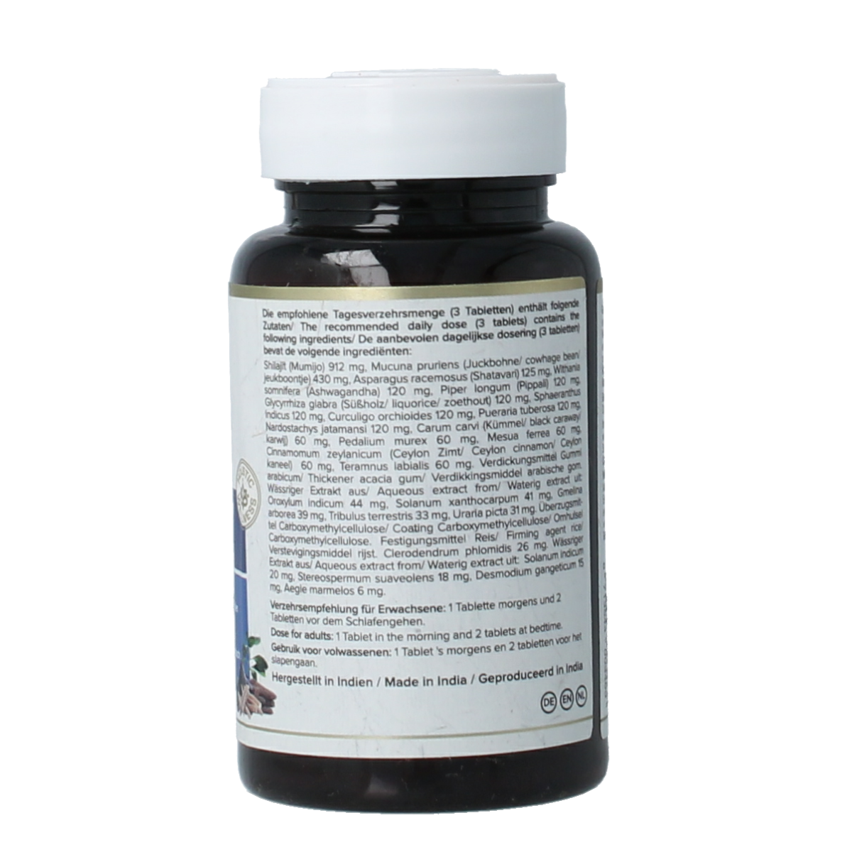 Maharishi Ayurv Actieve man 50.00 Tabletten