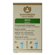 Maharishi Ayurv Neem bio 60 Tabletten