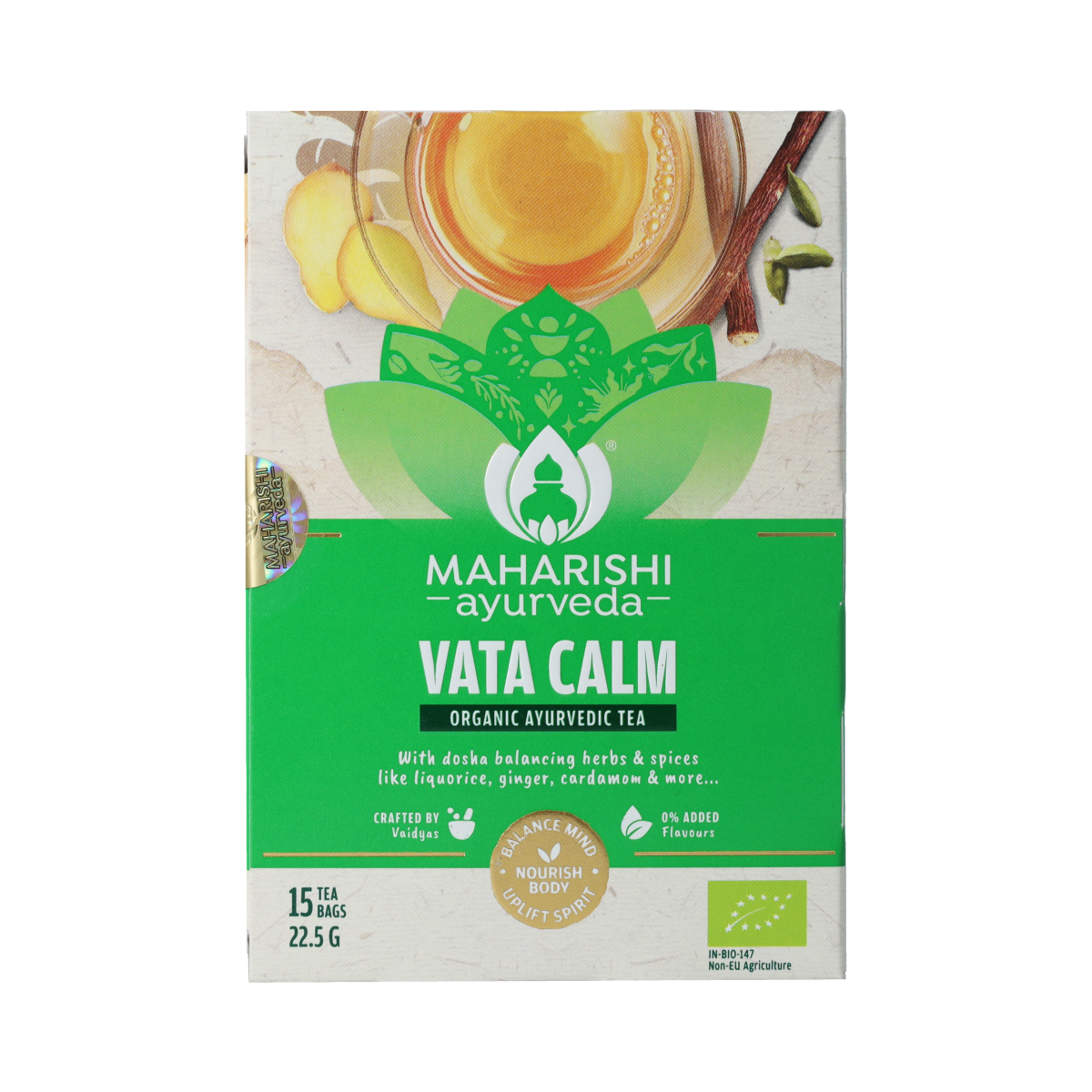 Maharishi Ayurveda Vata Calm bio 15.00 Zakjes