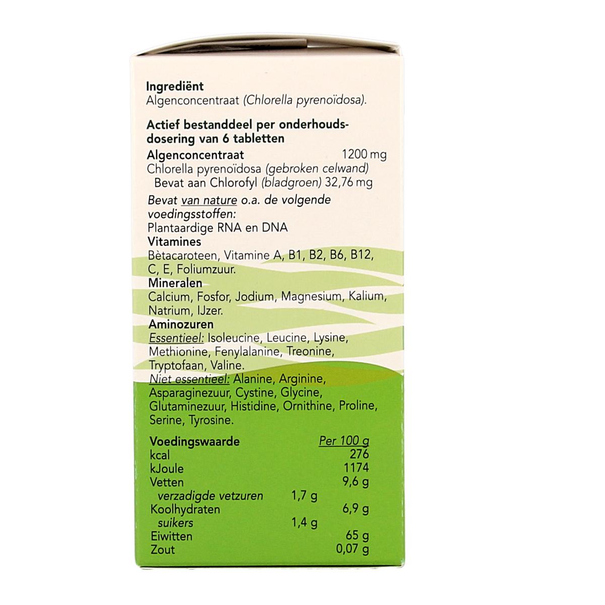Bloem Chlorella vital green 600.00 Tabletten