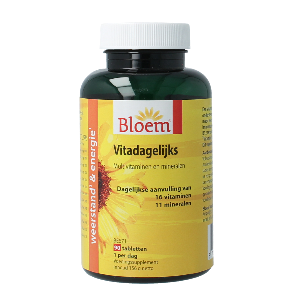 Bloem Vitadagelijks multivitamine 90.00 Tabletten