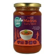 TerraSana Curry sauce madras bio 350.00 Gram