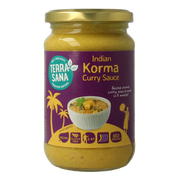 TerraSana Curry sauce korma bio 350.00 Gram