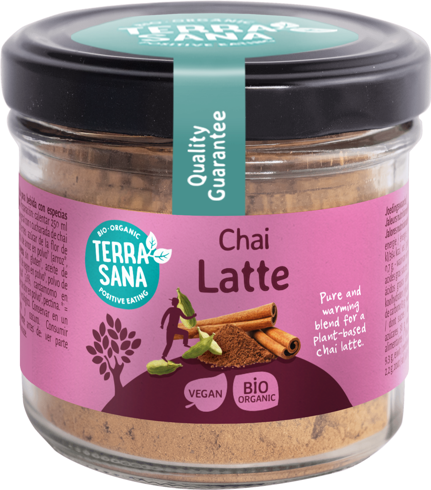TerraSana Chai latte bio 120.00 Gram
