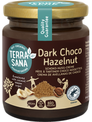 TerraSana Choco hazelnootpasta puur bio 250 Gram