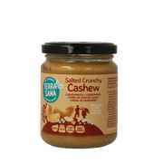 TerraSana Cashewpasta crunchy met himalayazout bio 250.00 Gram