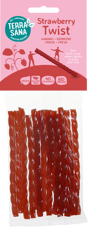 TerraSana Aardbei kabels twists bio 75 Gram