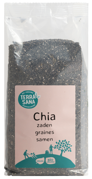 TerraSana RAW Chia zaad zwart bio 600 Gram