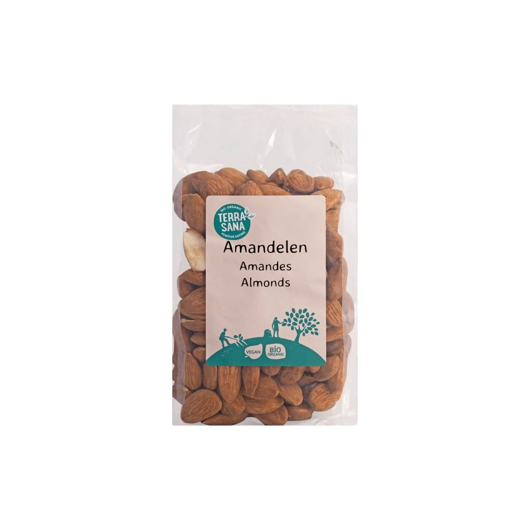 TerraSana RAW Amandelen bruin bio 225 Gram