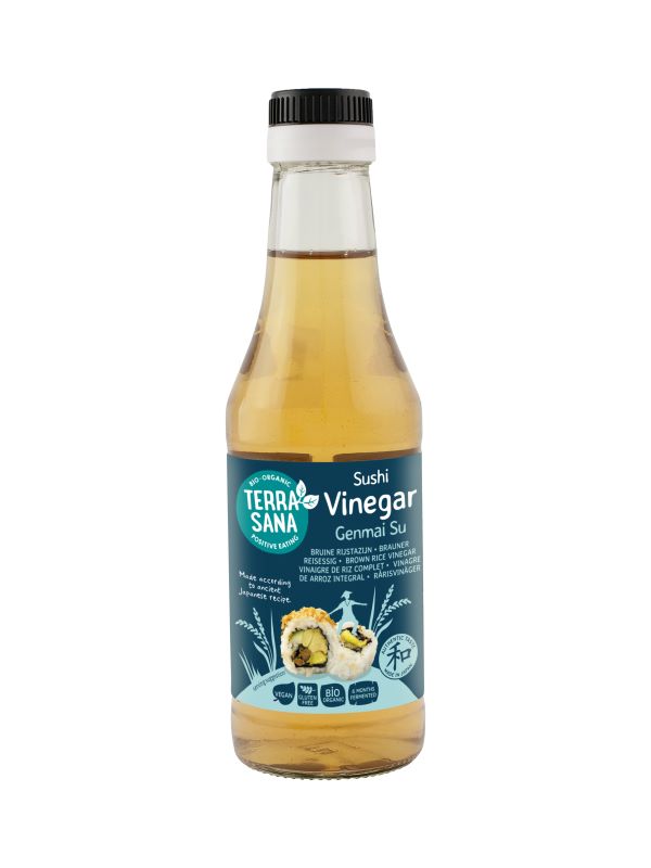 TerraSana Sushi azijn ongezoet bio 250 Milliliter