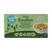 TerraSana Groente bouillon miso blokjes gistvrij bio 64 Gram