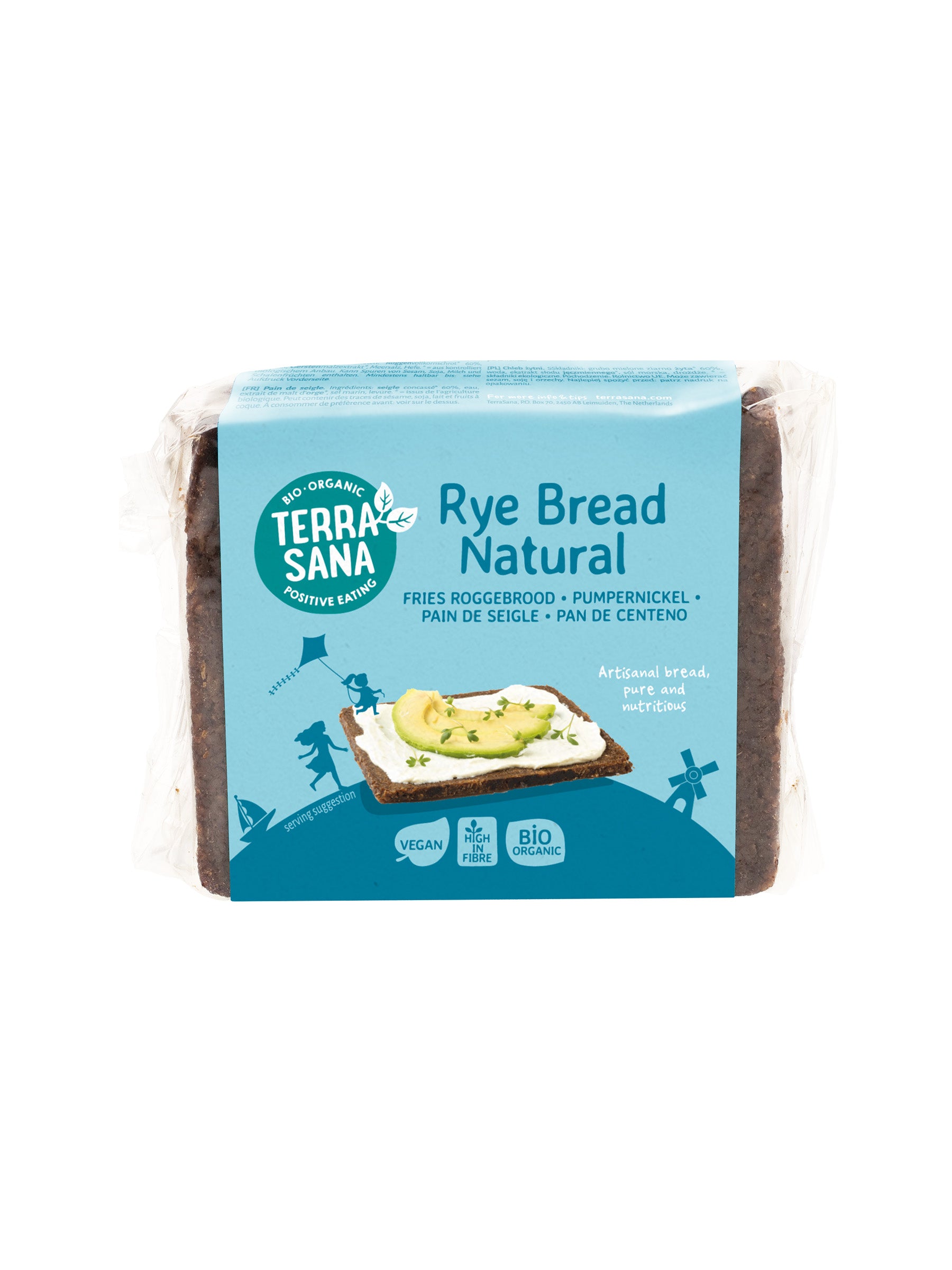 TerraSana Fries roggebrood bio 500.00 Gram