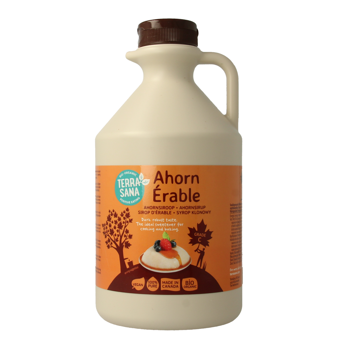 TerraSana Ahornsiroop graad C bio 1.00 Liter