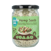 TerraSana RAW Hennepzaad gepeld in glas bio 275.00 Gram