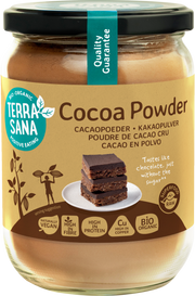 TerraSana Raw cacao antioxidant poeder in glas bio 160.00 Gram