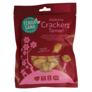TerraSana Japanse bruine rijstcrackers eko 60 Gram
