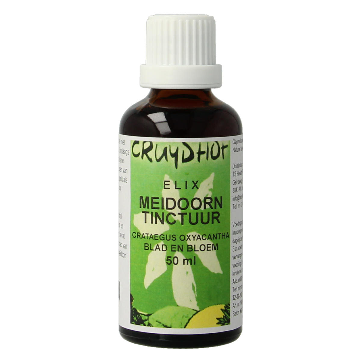 Cruydhof Meidoorn tinctuur 50.00 Milliliter