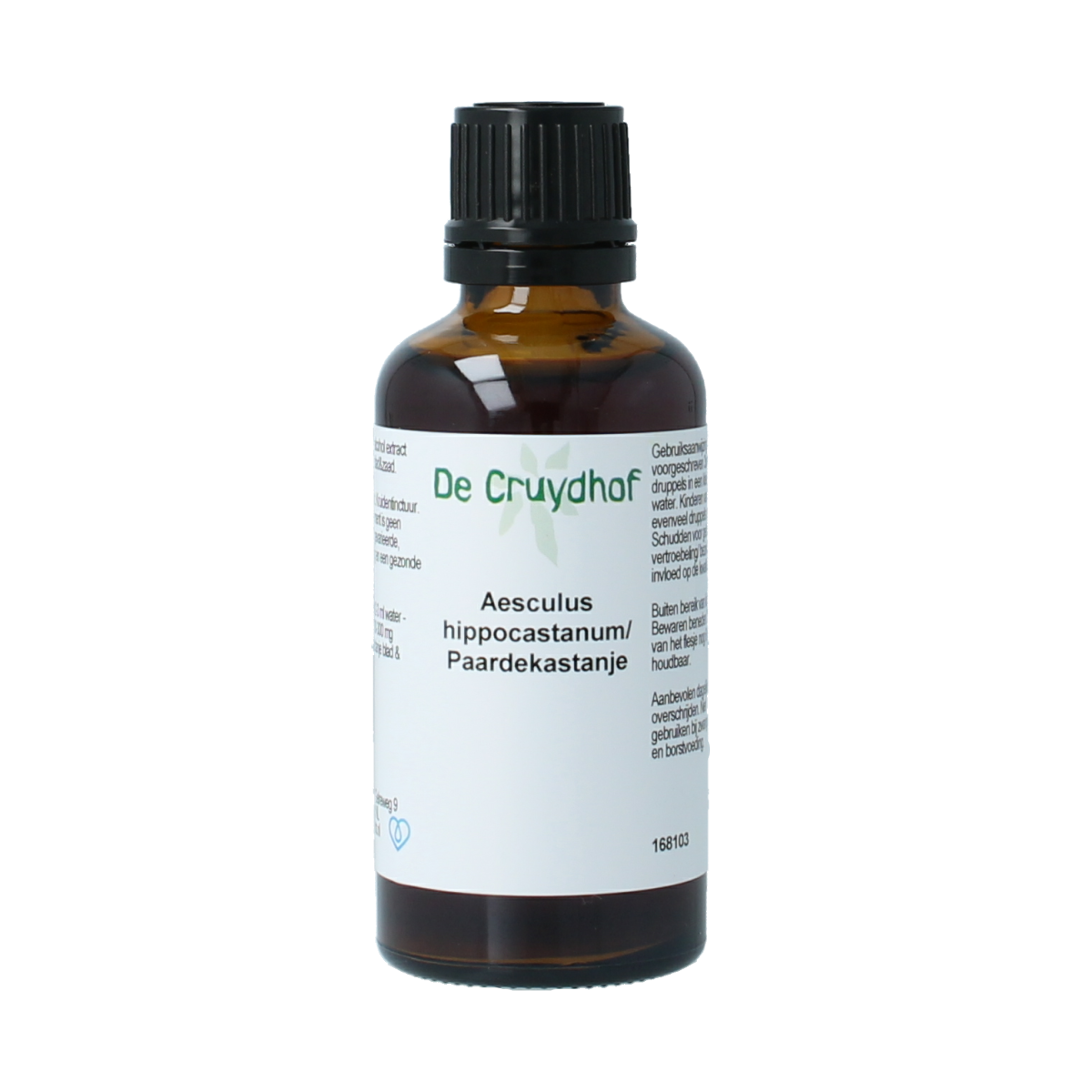 Cruydhof Aesculus hippocast/paardenkastanje tinctuur 50.00 Milliliter