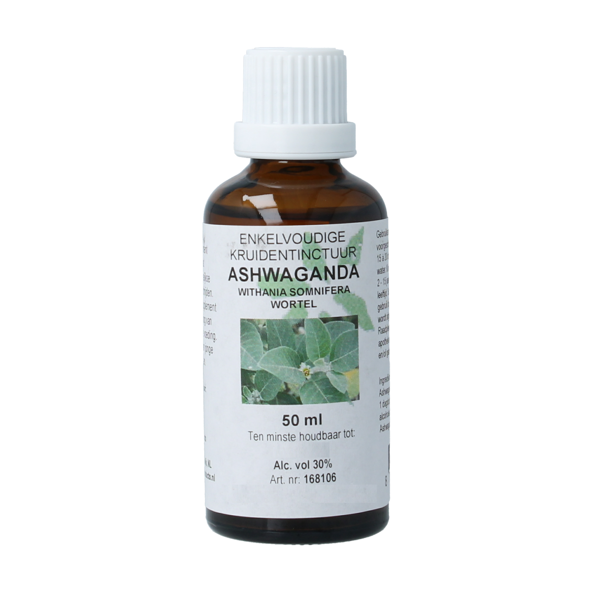 Cruydhof Withania somnifera/ashwagandha tinctuur 50.00 Milliliter